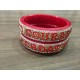 Name bangle Pair in Red 